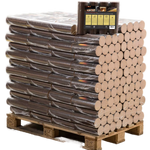 Lade das Bild in den Galerie-Viewer, Buchenbriketts Pollmeier Premium Plus Rund 960 kg